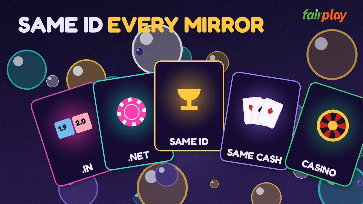 FairPlay 24 mirror addresses pointing to one account